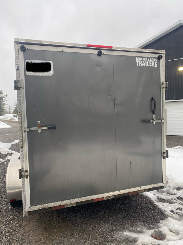 7x14 Enclosed Trailer  in Cargo & Utility Trailers in Belleville - Image 4