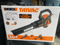Worx TRIVAC Leaf, Vacuum, Blower & Mulcher