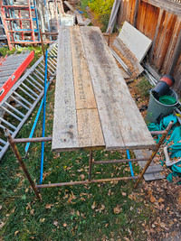 Scaffolding Set - 4ft wide by 45" tall, by 8ft long, one section