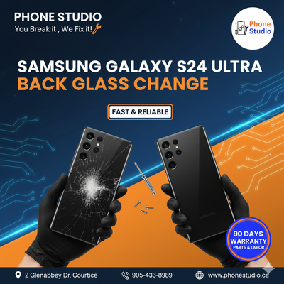 Samsung S24 Ultra Cracked Back? SAME DAY FIX! , View more