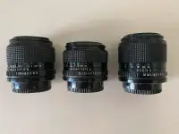 Canon FD FDn 24 to 300mm Prime & Zoom Lenses (New Lenses Added)