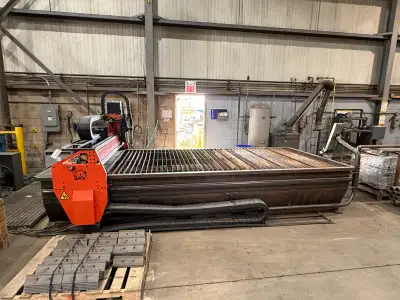 2018 RHINO PRO SERIES 6' X 12' CNC PLASMA CUTTING TABLE MANUFACTURER: RHINO MODEL: PRO SERIES SERIAL...