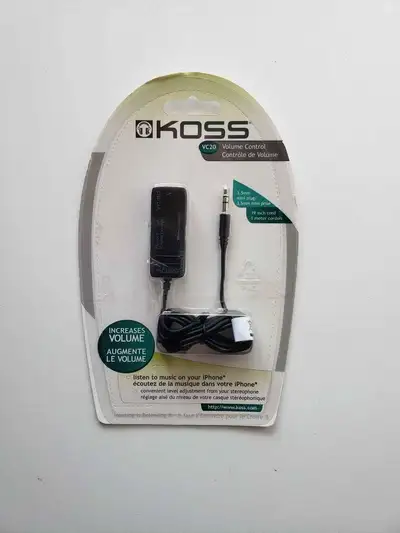 Koss In-Line Volume Control, View more
