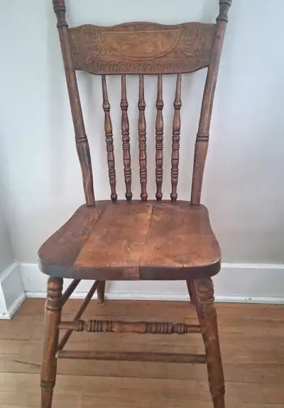Four Bass River Pressback Dining Chairs, View more