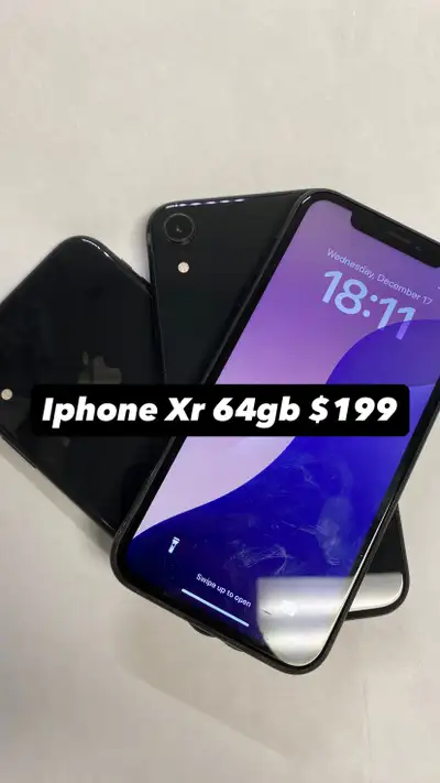 Iphone Xr 64GB $199 **st james store front**, View more