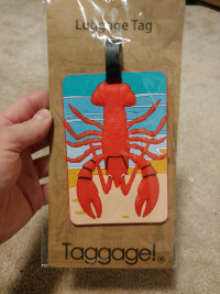 Luggage tag (lobster)