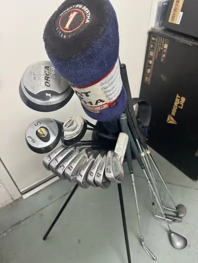 Beginner complete Golf Set with stand bag + extras, View more