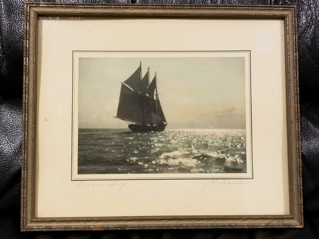 Rare original photograph by J E Knickle,  Dream Ship in Arts & Collectibles in Bedford - Image 2