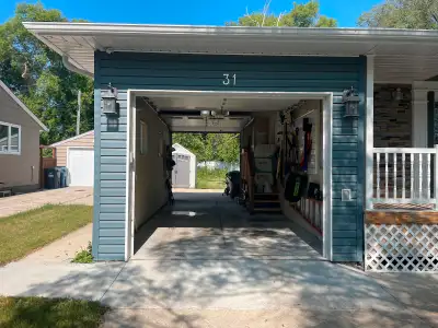 The main floor of this nicely renovated house for rent, including two bedrooms and two bathrooms and...