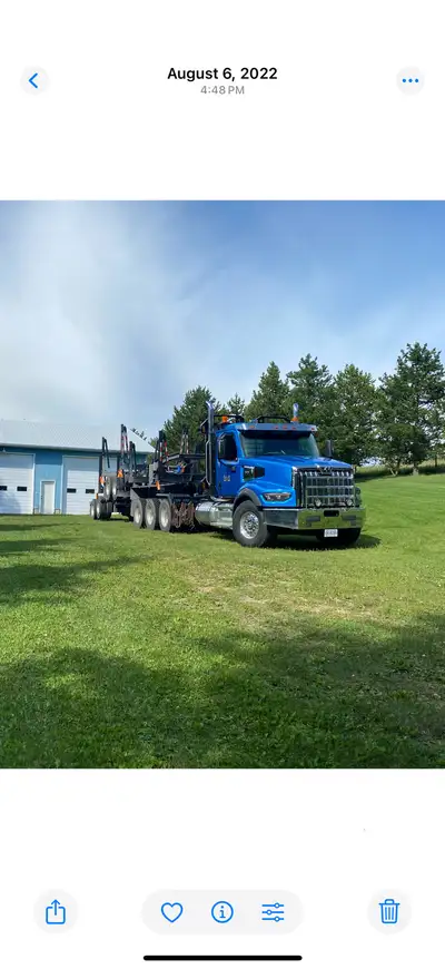 2023 Peerless B train 200,000km mostly highway miles in good shape 9’6 bunks Truck is for sale too c...