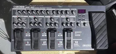 Boss ME-80 Guitar Pedal *NEW* Never Played, Manual + Recpt, View more