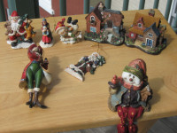 Decorations NOEL, Ornements, Maisons CHRISTMAS Ornaments 8/5$