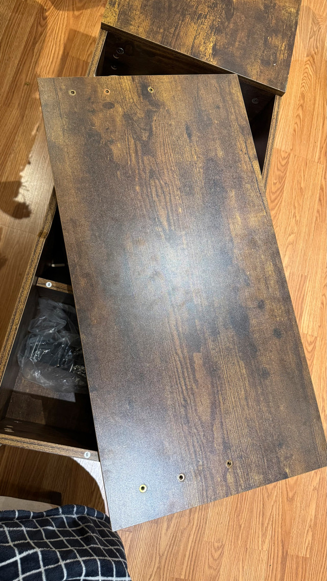 Lift-Top Coffee Table with Storage (without lift hinges) in Coffee Tables in Markham / York Region - Image 2