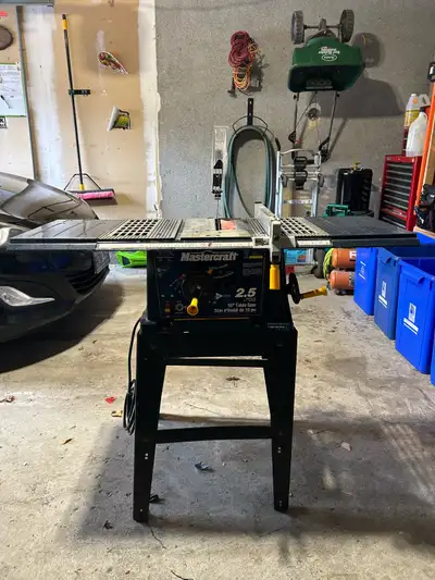 Mastercraft 10” Table Saw, View more