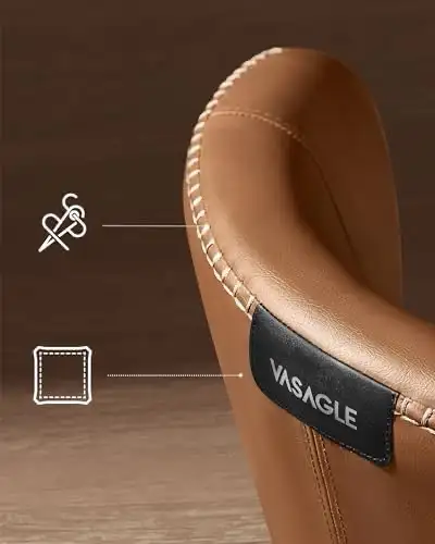 Upholstered Kitchen Chair, PU with Stitches, Modern Mid-Century, in Chairs & Recliners in Markham / York Region - Image 7