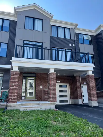 Available Nov. 1, 2026 - Bright, modern, clean and spacious 3-storey townhouse in Kanata Blackstone...
