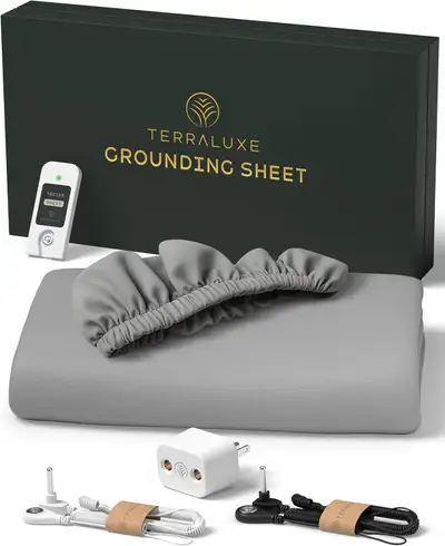 Terraluxe Grounding Bed Sheet (Cali King), View more