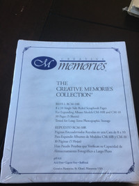 Creative Memories 8x10 scrapbooking pages