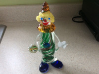 Clown en verre (Murano) vintage