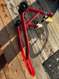  Motorcycle front wheel stand