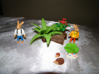 Playmobil figurines lapins