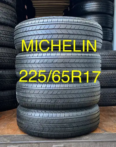 ** NO INSTALL SERVICE ** I DO NOT OFFER INSTALLATION ** 4 NEW TAKE OFF TIRES / NO RIMS MICHELIN PRIM...
