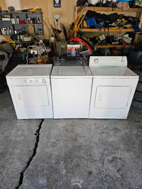 1 Washer and 2 Dryers