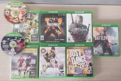 Microsoft Xbox One games/ jeux COD (prices in desc), View more