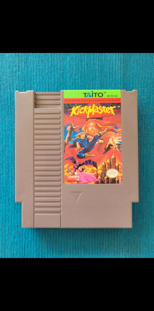 KICK MASTER NES GAME CARTRIDGE (KICKMASTER) in Other in City of Toronto