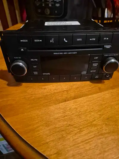 2013 to 2018 Jeep stereo for sale in working condition $60 dollars.