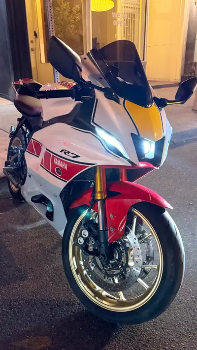 Yamaha r 7 gp 60th year anniversary edition 15.000 km Under my name Sc titanium complete pipeline 20...