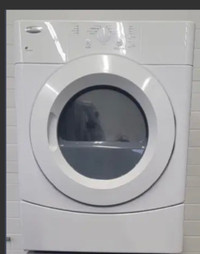 Whirlpool stackable 27”  dryer mint delivery available 