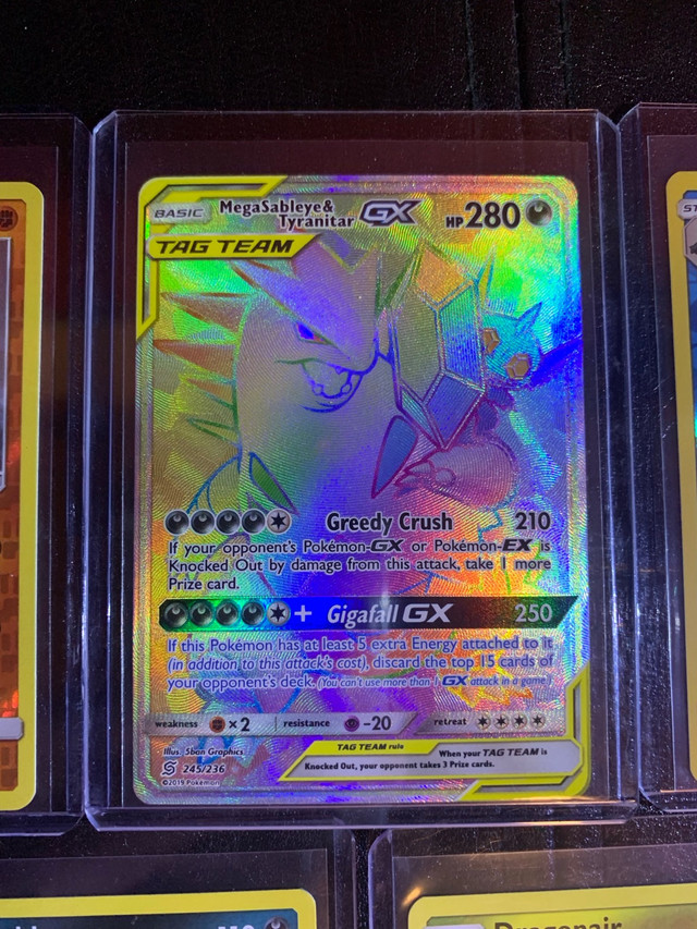 Unified minds Pokémon cards rainbow tag team  in Arts & Collectibles in St. Albert - Image 2