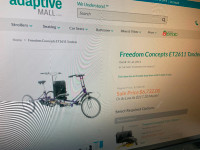 Special needs Freedom concept s tandem bike