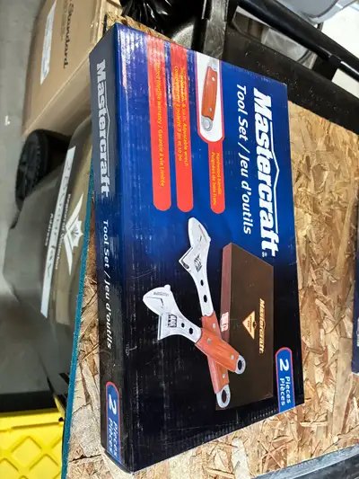Mastercraft Adjustable Wrench Set, View more