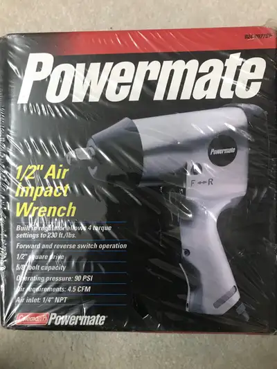 Powermate 1/2" Air Impact Wrench, View more