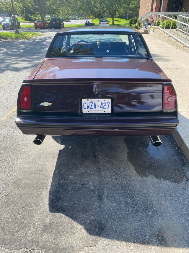 1985 Monte Carlo SS  in Classic Cars in Kingston - Image 2