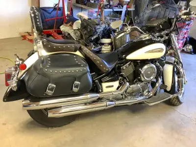 2008 Yamaha 1100 Classic. 23,300 km. Like new, all original and unmodified with exception of oil rel...
