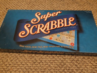 Super Scrabble..Scrabble book...regular Scrabble