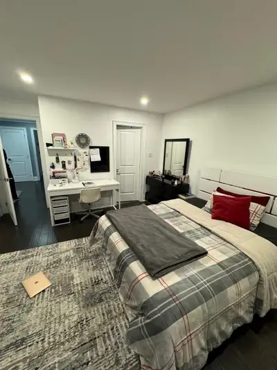 Spacious room for rent for single person with private washroom in shared house. Available from 1st S...