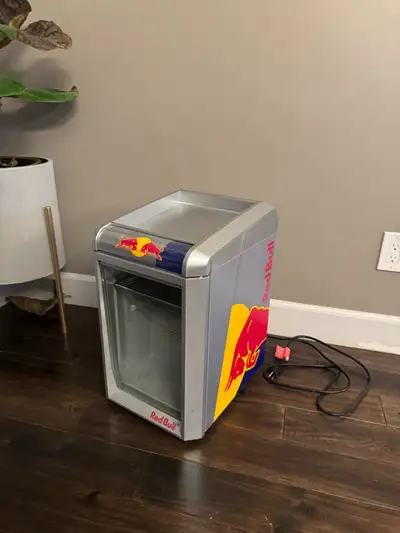 redbull mini fridge, View more