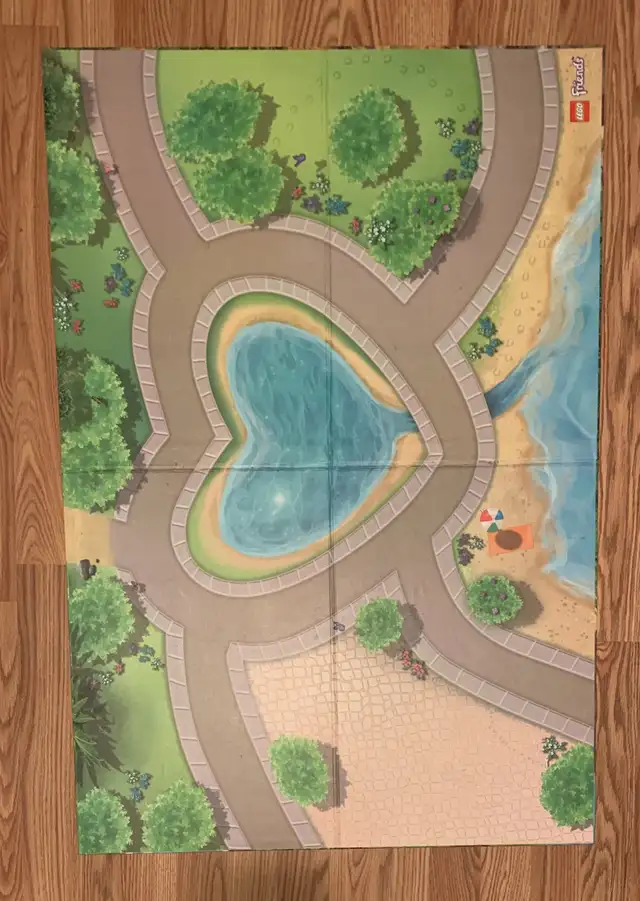 LEGO FRIENDS Double Sided Playmat 851325 in Toys in Oshawa / Durham Region - Image 2