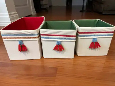 bac de rangement en tissus , View more