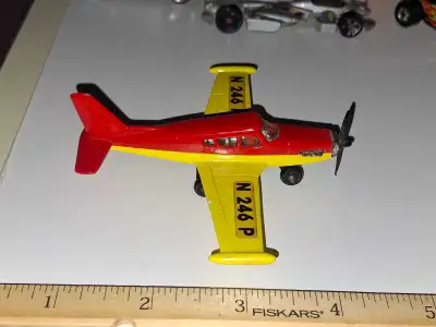 - Piper Comanche Airplane - 1976 Matchbox Sky Busters #19 - Complete - Loose in excellent condition...