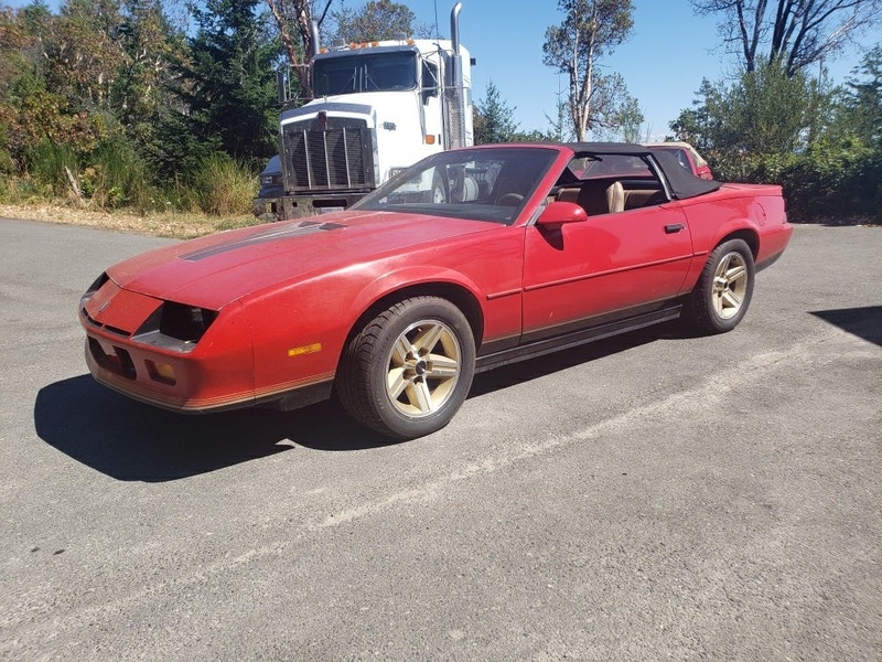 1987 25th Anniversary Camaro Convertible Classic Cars Victoria Kijiji
