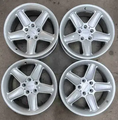 18x8.5 +15 5x120 74.1mm 10/10 condition Refinished and powdercoated professionally by RoRo Designs $...