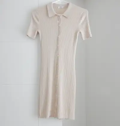 BODYCON BUTTONS DOWN DRESS, View more