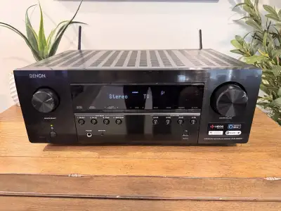 LIKE NEW Denon AVR-S960H 7.2 Channel 8K Ultra HD AV Receiver, View more