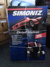 Simoniz Car Detail Wash Station Garage Organizer (New+Photos)