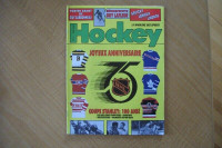 Revue 1991-92 Hockey 75e anniversaire LNH (MO-1479)